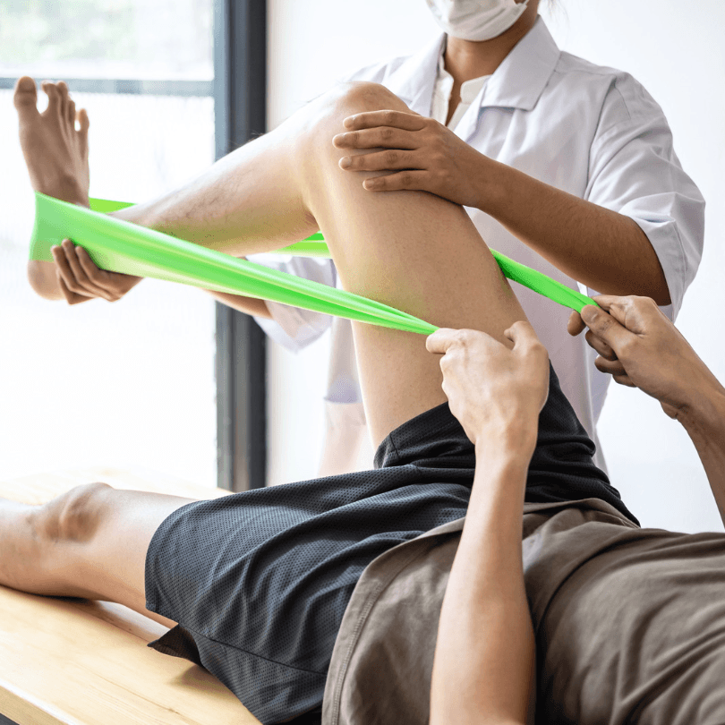 Kinésithérapie post-opératoire réalisée au domicile du patient